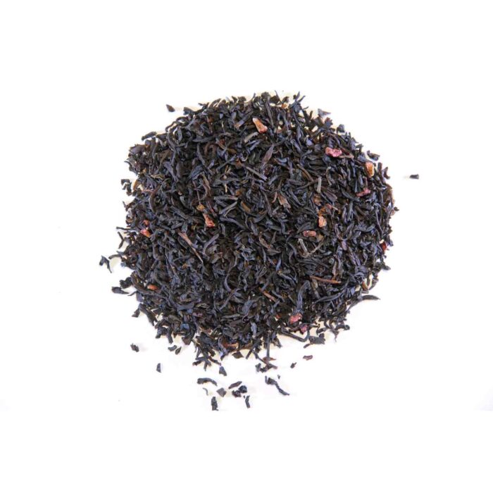 Rouge Passion is a black tea with blackcurrant, raspberry and blackberry bits.