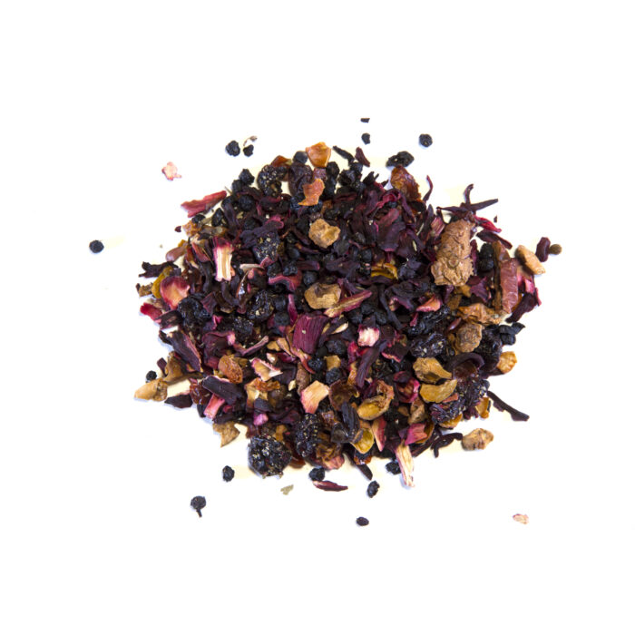 Notre Tisane Cocktail Maison est une tisane aux notes florales et fruitées