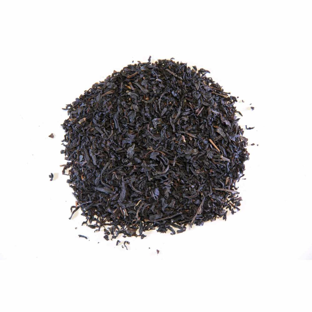 Vanille est un thé noir parfumé et parsemé de gousses de vanille.