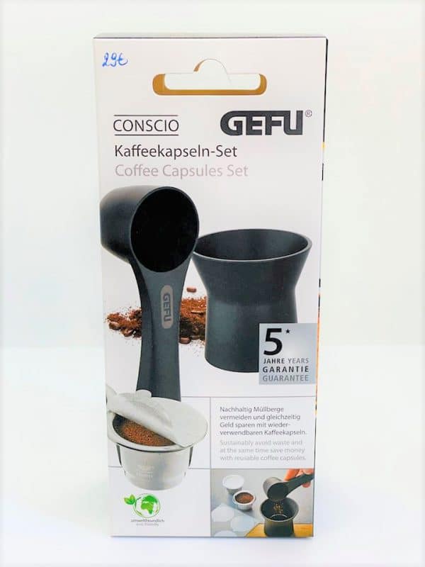 Capsules Gefu réutilisables