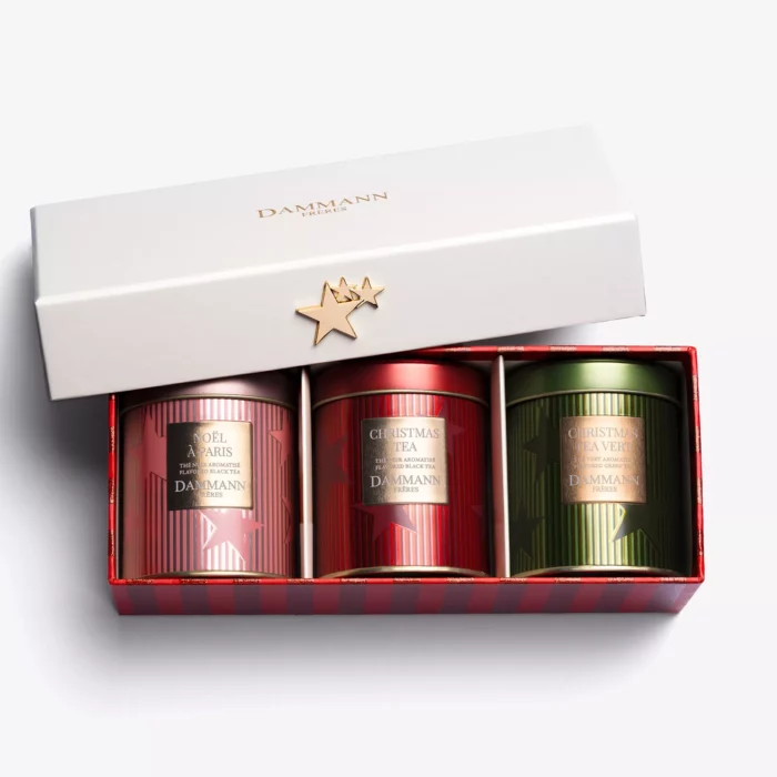 Coffret de trois thés de Noël