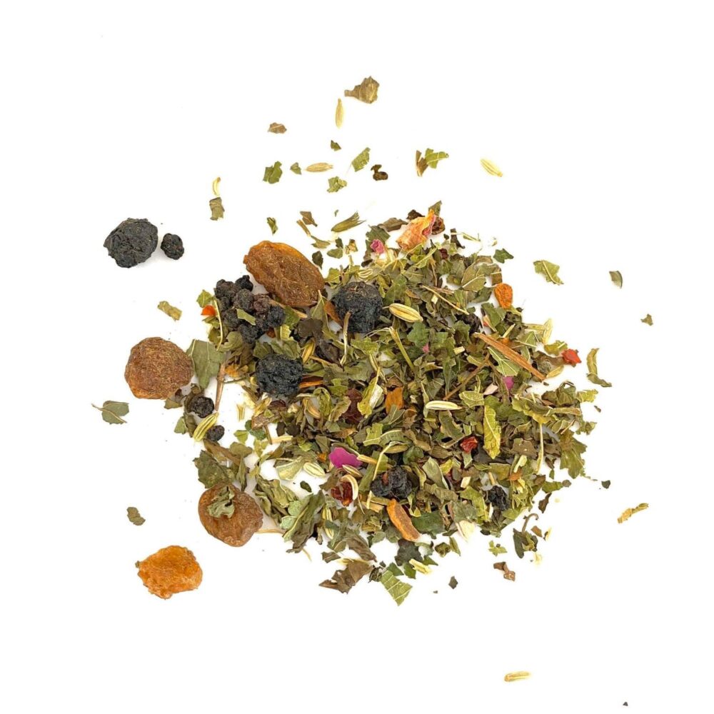 Alkaline Berry Herbs Bio est une tisane aux notes florales et végétales