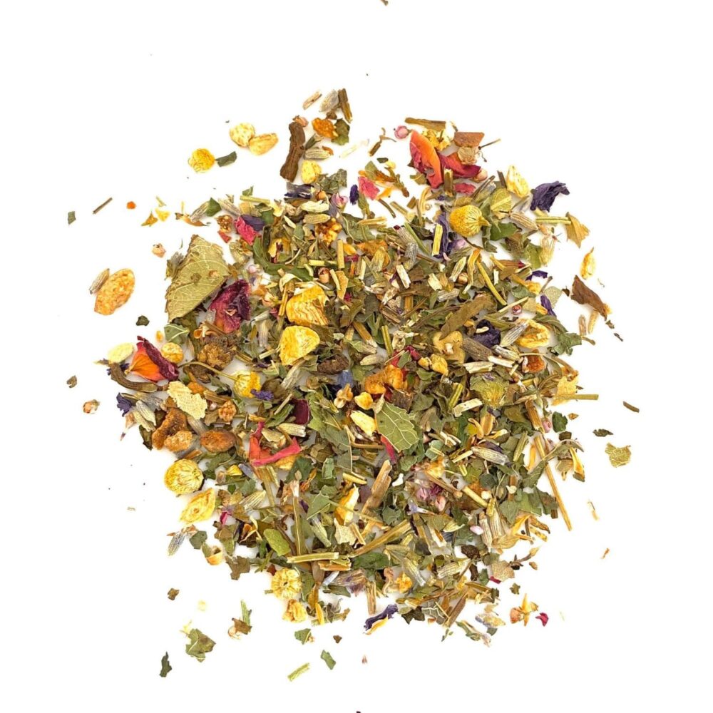 Alkaline Herbal Flowers est une tisane aux notes florales.