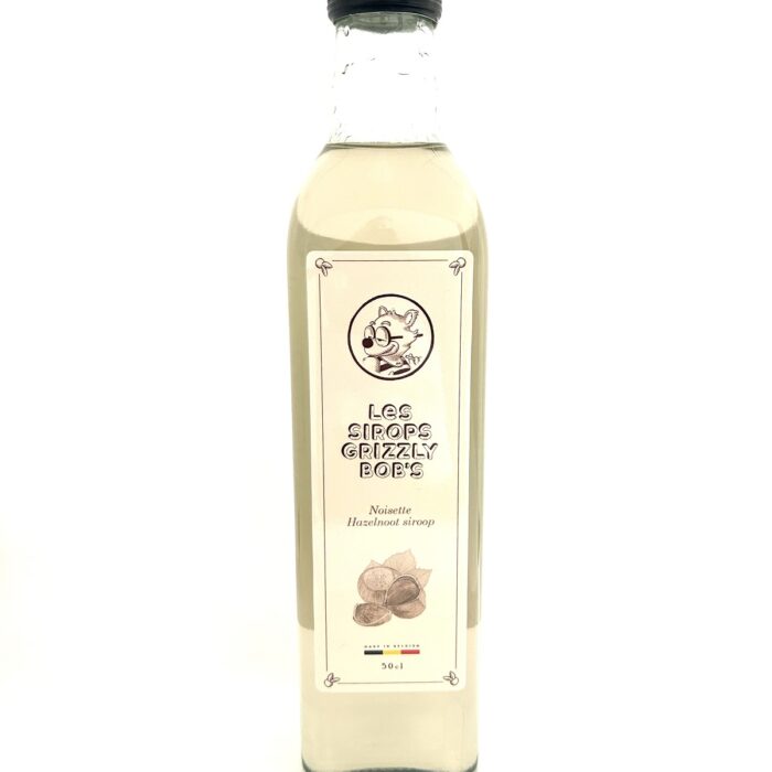 Sirop Grizzly Bob's Noisette