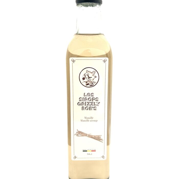 Sirop Grizzly Bob's Vanille