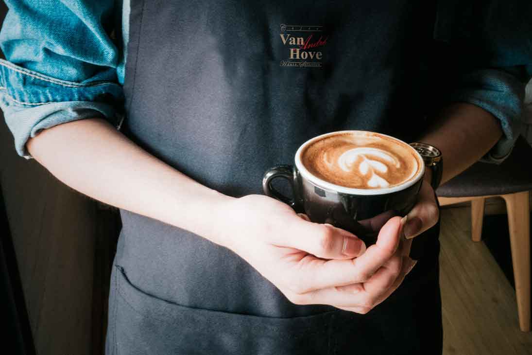 cappuccino cafés van hove