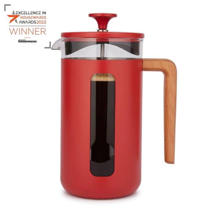 Cafetière à Piston French Press Rouge