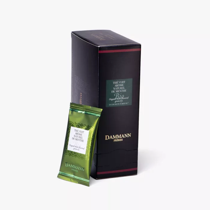 THÉ VERT ARÔME NATUREL DE MENTHE BIO