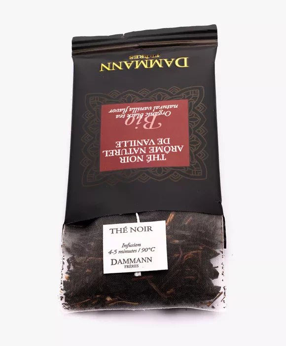 THÉ NOIR ARÔME NATUREL DE VANILLE BIO