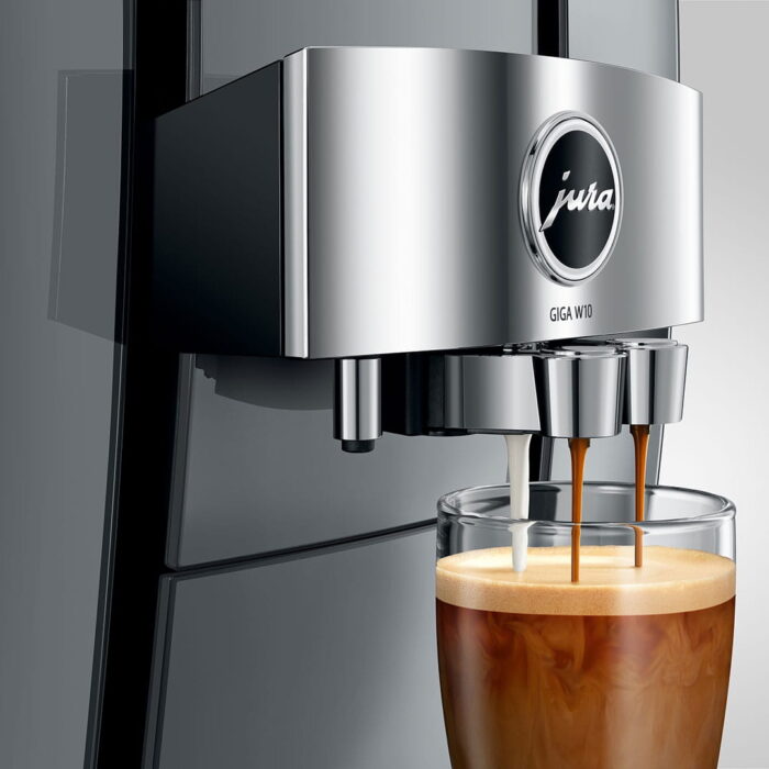 Machine à café Jura Giga W10 écoulement de café