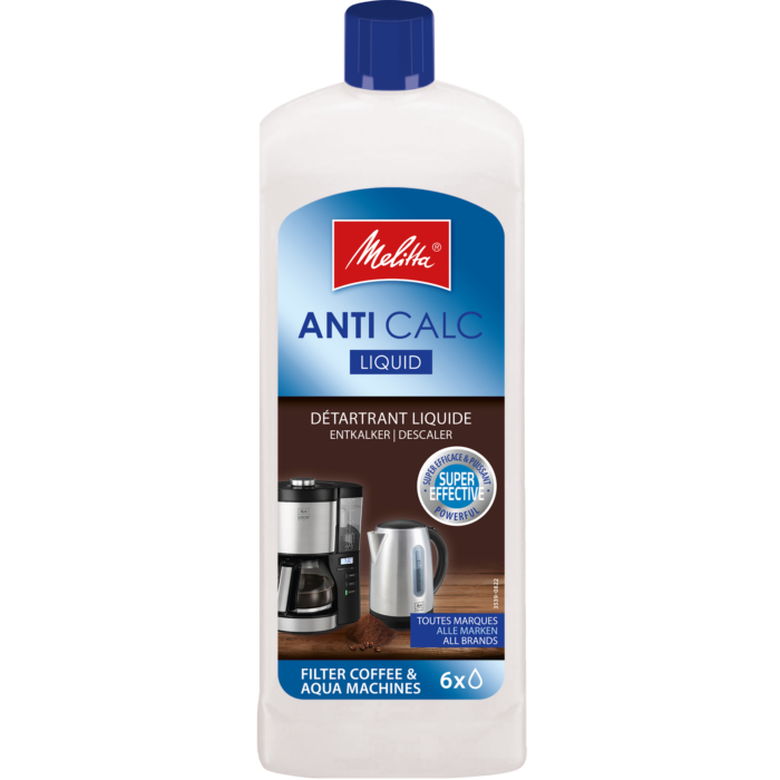 Détartrant liquide ANTI CALC pour cafetières filtre et bouilloires