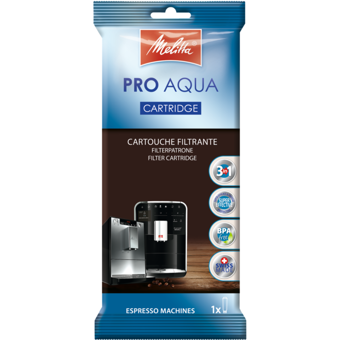 Cartouche filtrante PRO AQUA pour machines à expresso automatiques