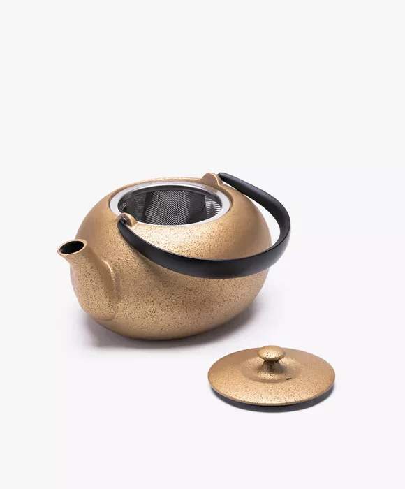THÉIÈRE FONTE DU JAPON - FUKU 0,55L - OR
