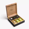 COFFRET BIENVENUE COFFRET EN BOIS RÉUNISSANT 42 SACHETS DE 4 THÉS ET 2 INFUSIONS