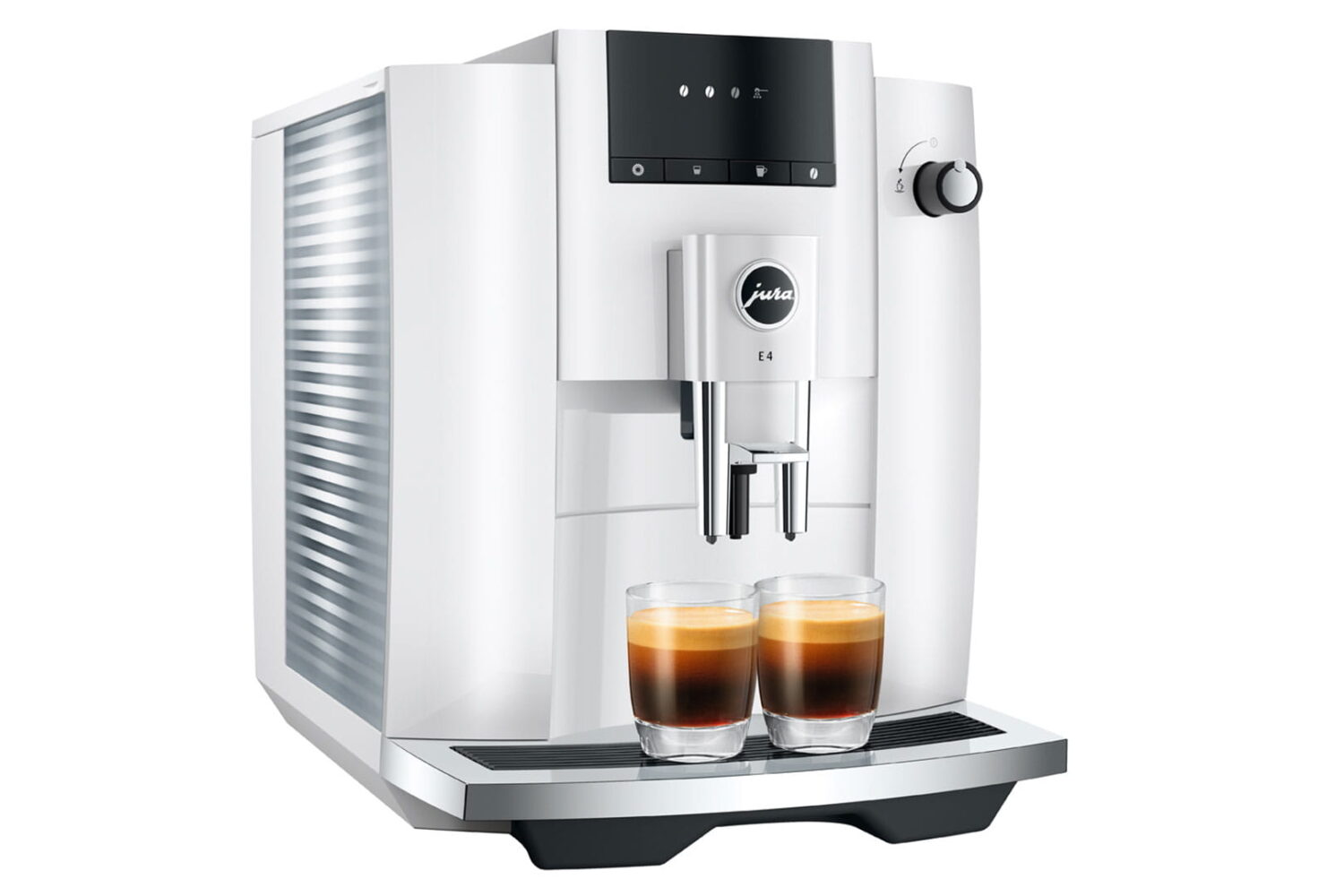Jura E4 Piano White (EA) 2 tasses à café