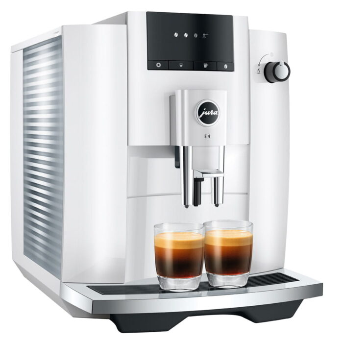 Jura E4 Piano White (EA) 2 tasses à café