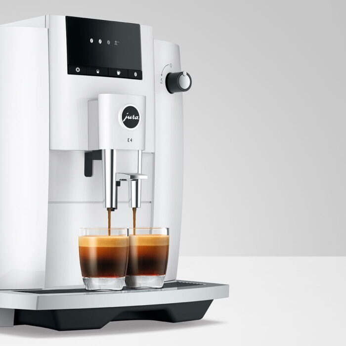 Jura E4 Piano White (EA) machine à café à grains
