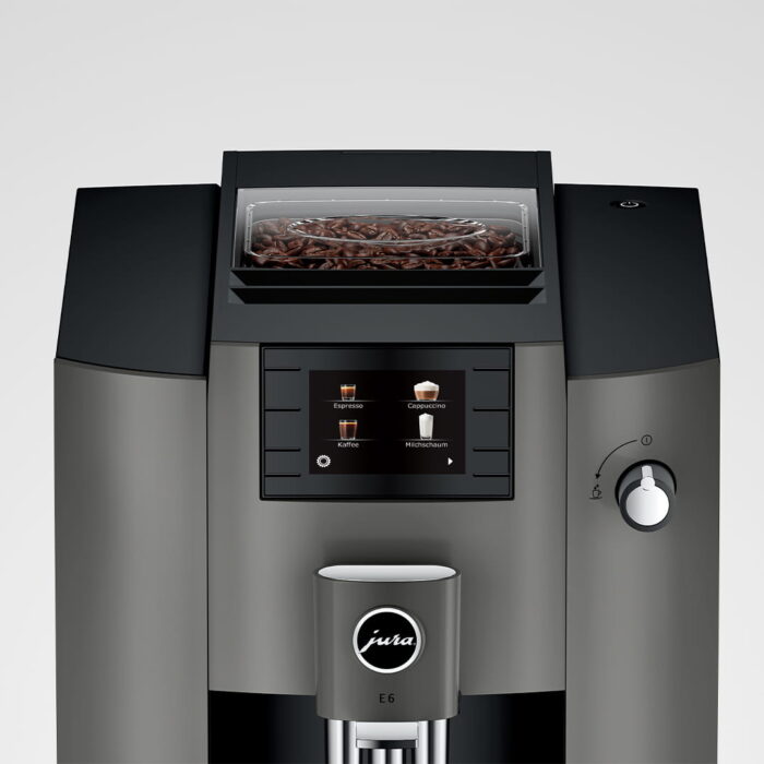 Jura E6 Dark Inox (EC) écran