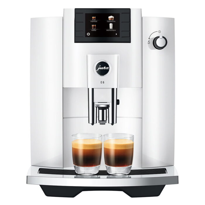 Jura E6 Piano White (EC)