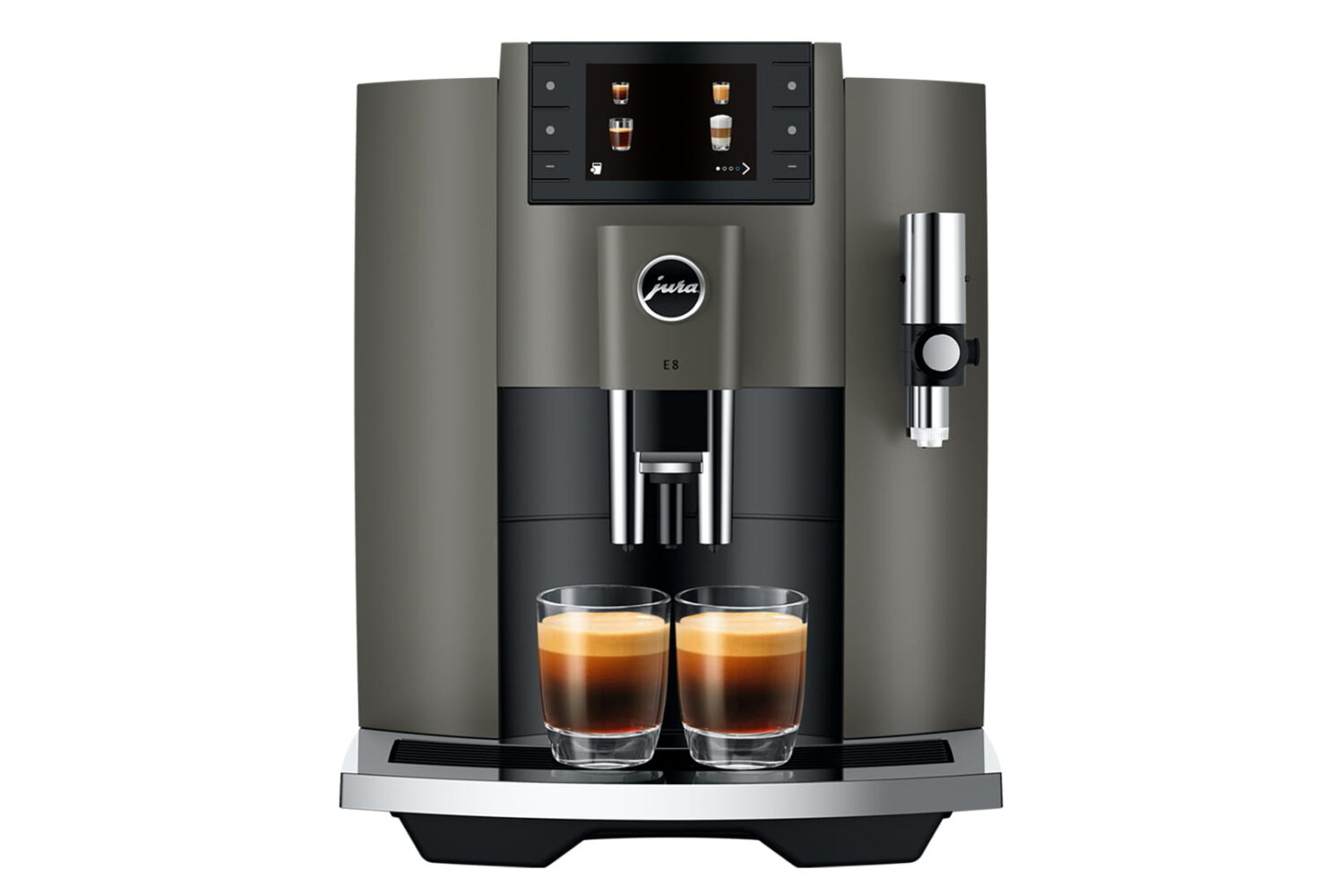 Machine à café Jura E8 Dark Inox