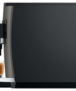 Jura E8 Dark Inox with café au lait