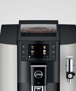 Jura E8 screen coffee machine