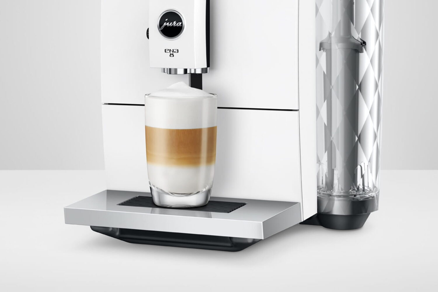 Jura ENA 8 Touch Full Nordic White (EC) latte