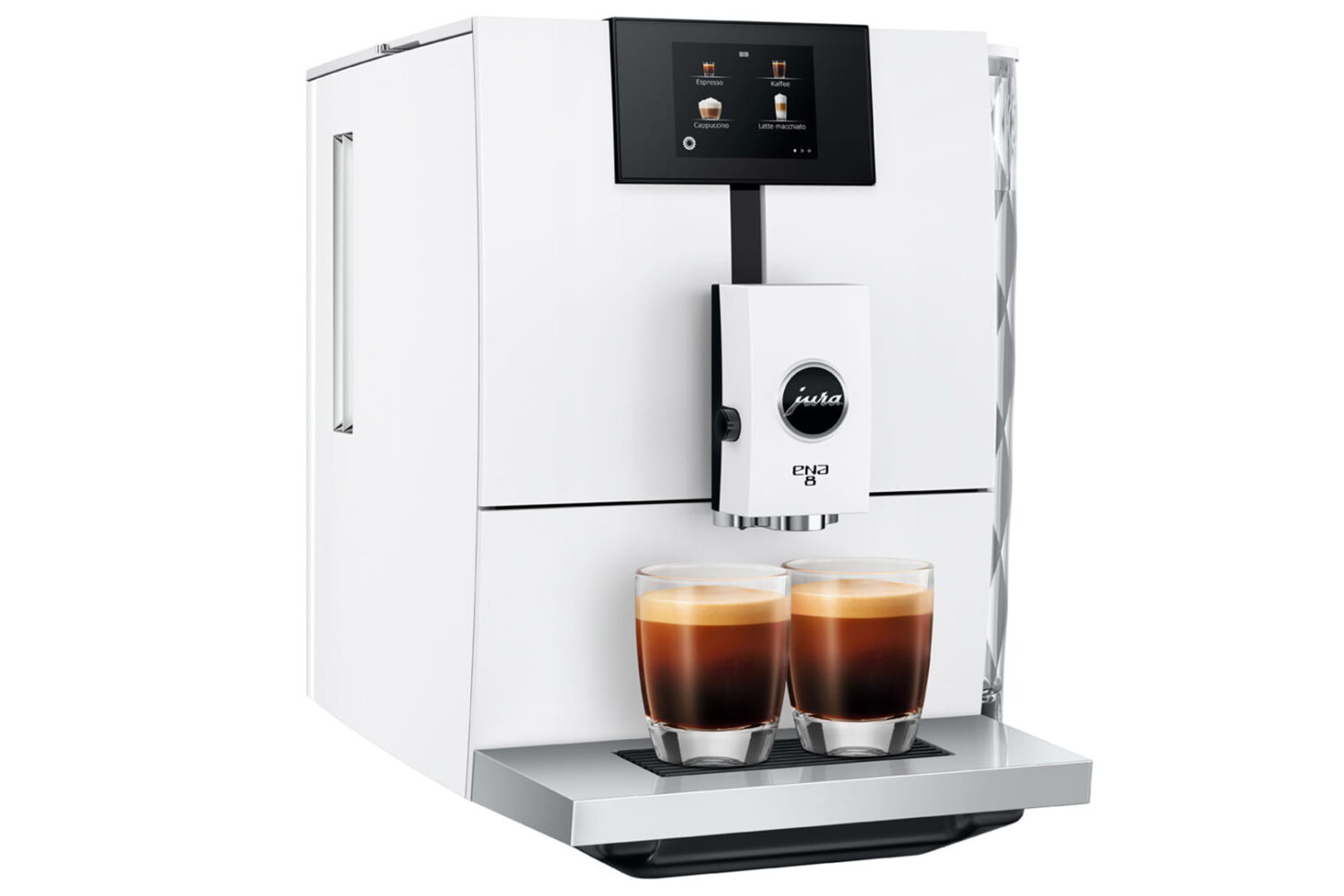 Jura ENA 8 Touch Full Nordic White (EC) two cups
