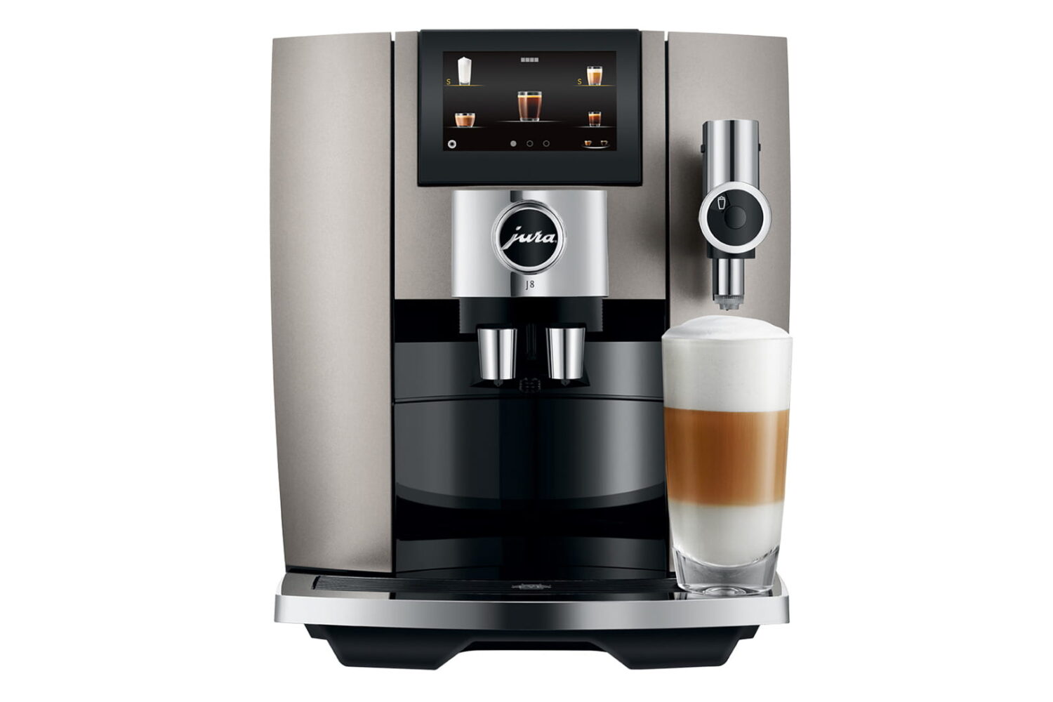 Jura J8 Midnight Silver