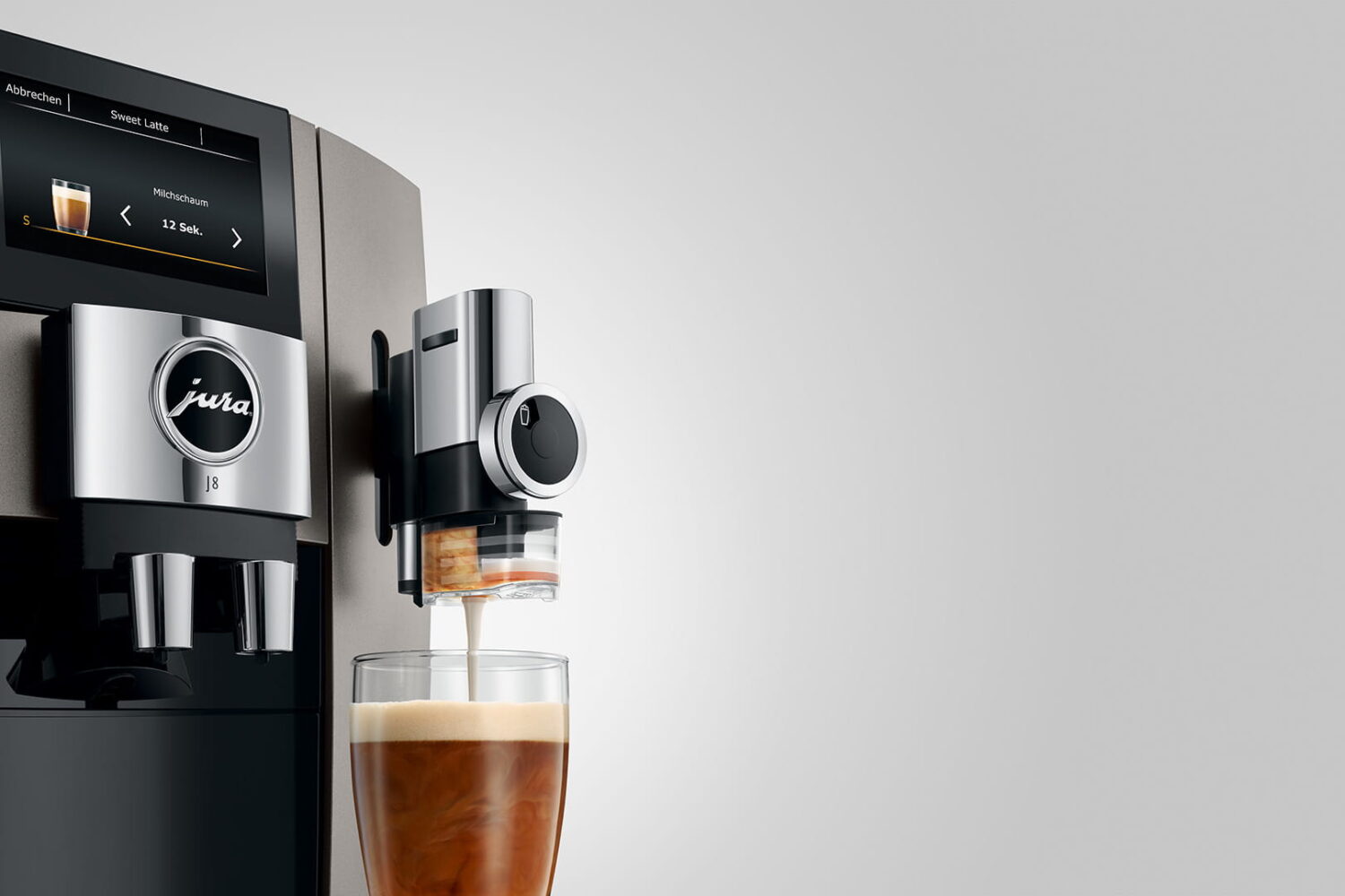 Jura J8 Midnight Silver (EA) sirop