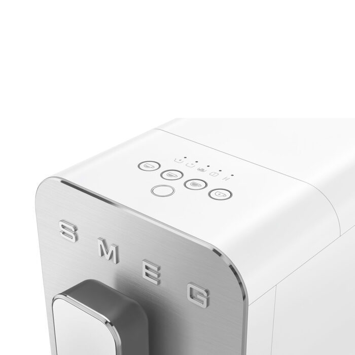 Automatic coffee machine Smeg Bean to Cup White Collezione Aesthetic