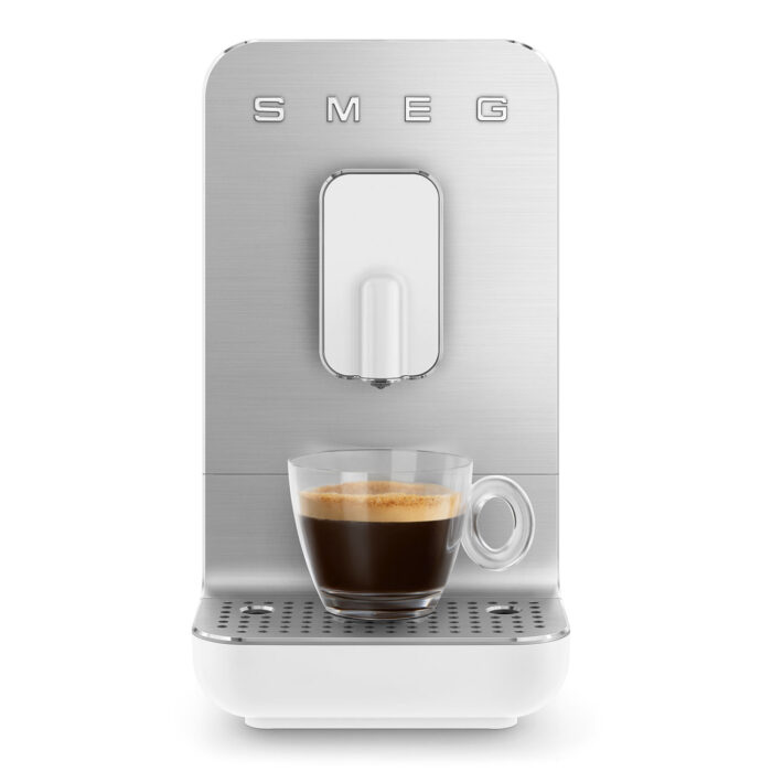 Automatic coffee machine Smeg Bean to Cup White Collezione Aesthetic
