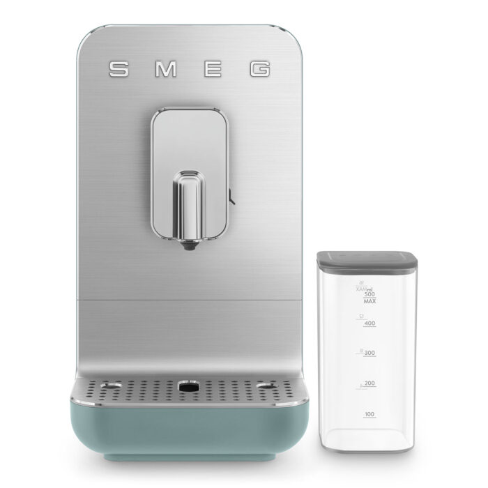 Machine à café SMEG entièrement automatique avec système de lait intégré Vert Émeraude