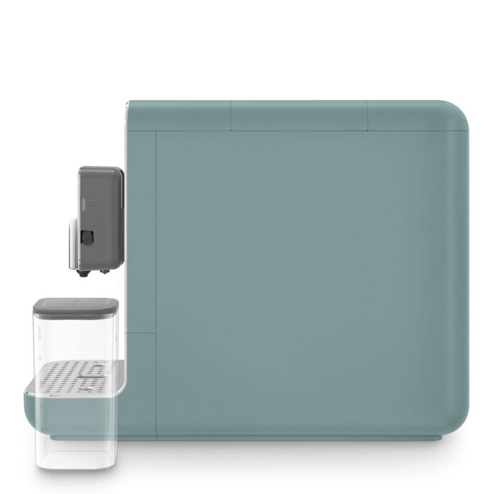 SMEG volautomatische koffiemachine met geïntegreerd melksysteem Emerald Green