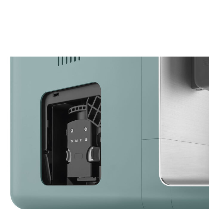 Machine à café SMEG entièrement automatique avec système de lait intégré Vert Émeraude