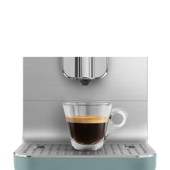 Machine à café SMEG entièrement automatique avec système de lait intégré Vert Émeraude