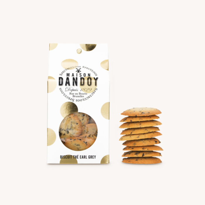 Biscuit corsé au thé earl grey parfumé à la bergamote