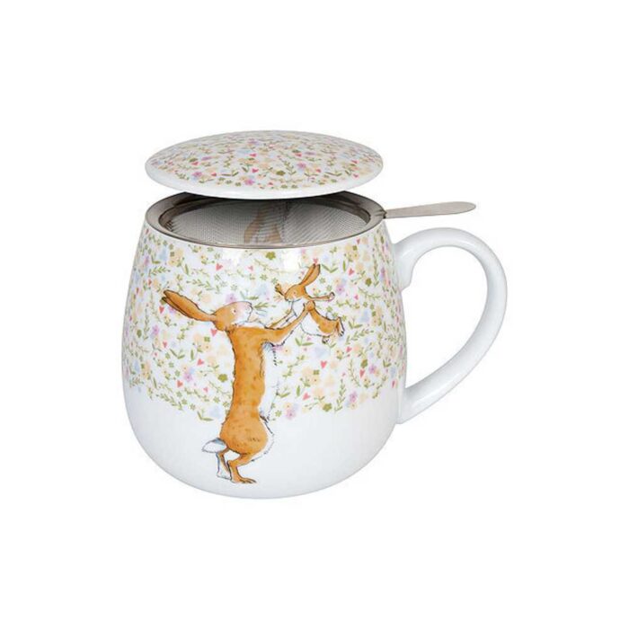 Je t'aime jusqu'à la lune tasse câline avec passoire et couvercle