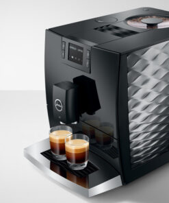 Jura C8 piano black 2 coffees