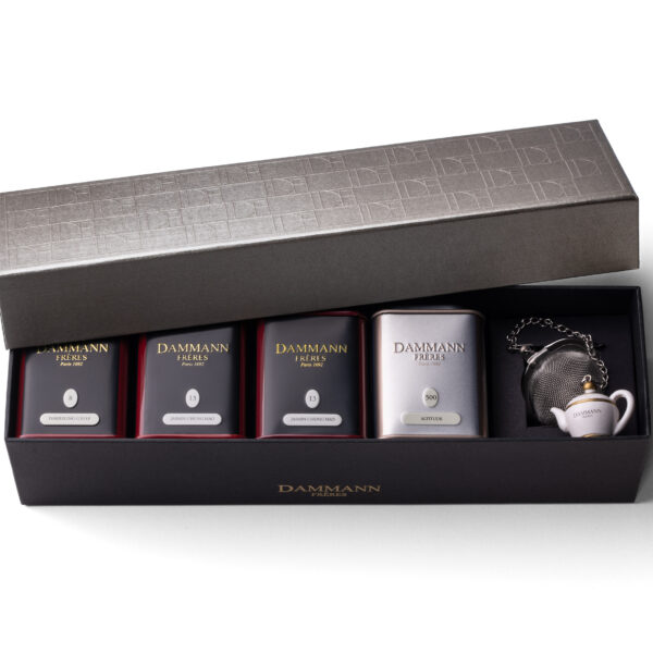 Coffret Dammann jardin de thé avec infuseur