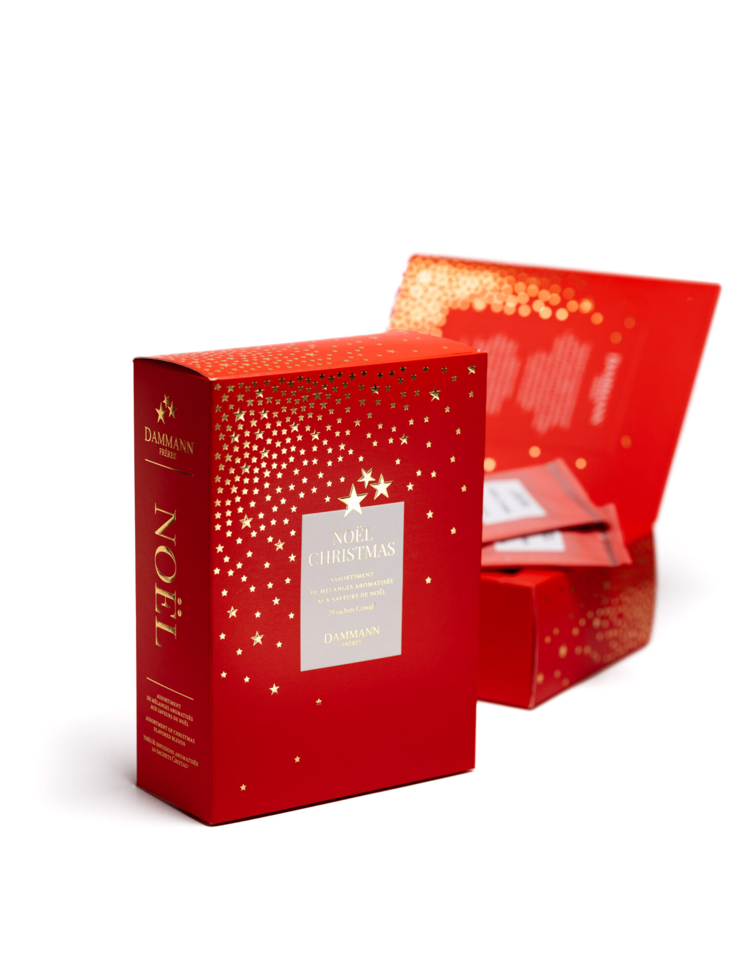 Coffret de Noël en sachets Dammann