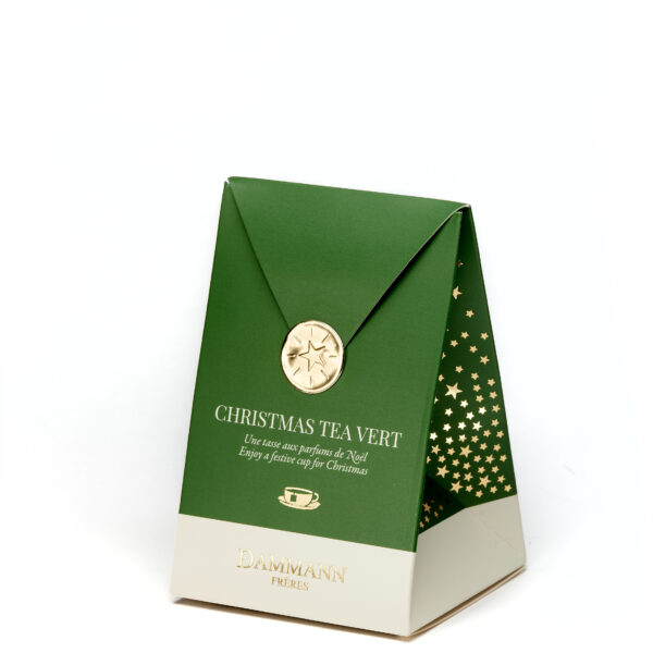 Christmas green tea bags