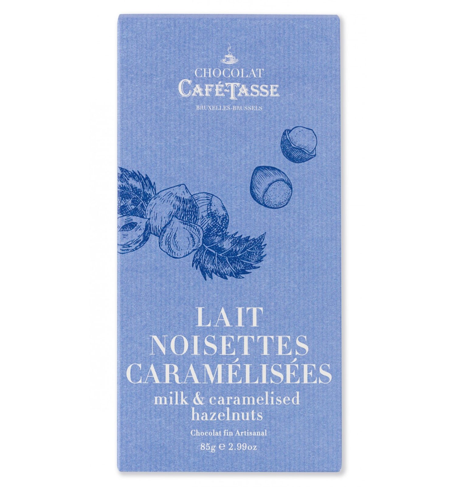 Café Tasse Chocolat au lait et noisettes caramélisées