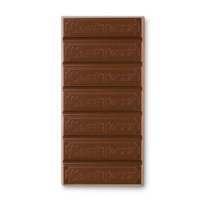 Milk chocolate and caramelized hazelnuts