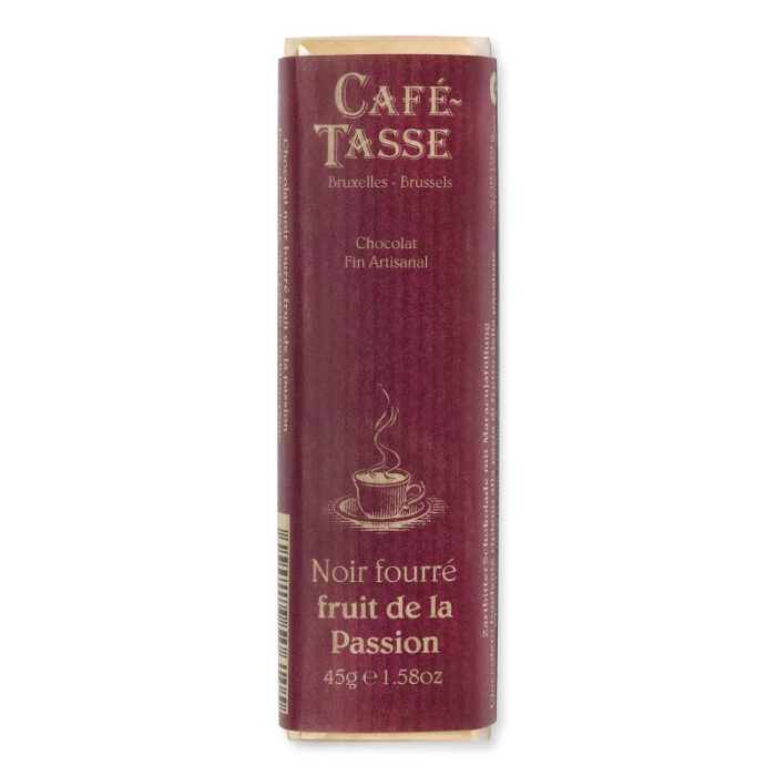 Barre de chocolat noir fruit de la passion