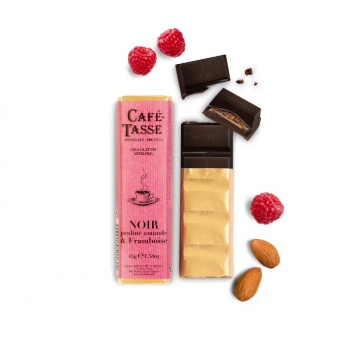 Barre chocolat Café Tasse praliné framboise