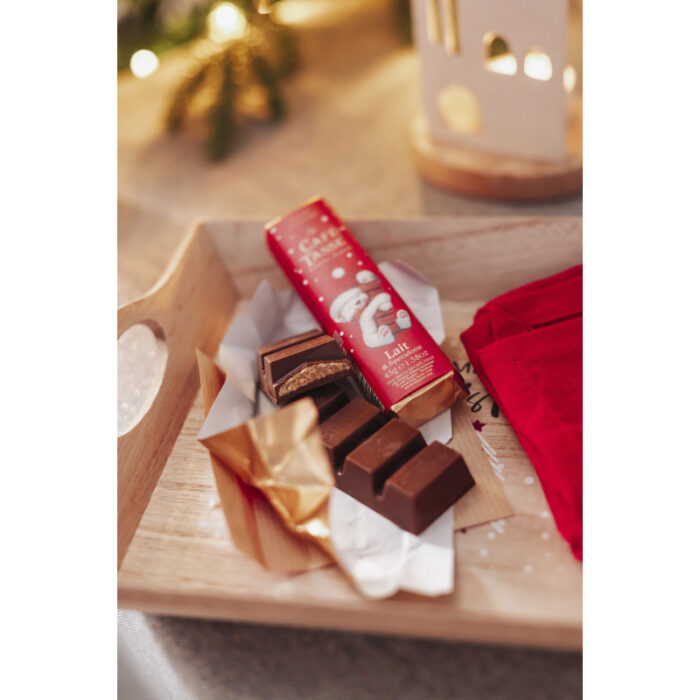 Lait spéculoos chocolat de Noël Café Tasse