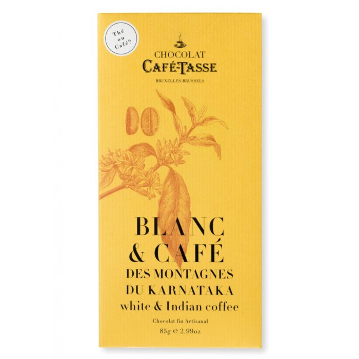 Chocolat blanc au café d'Inde