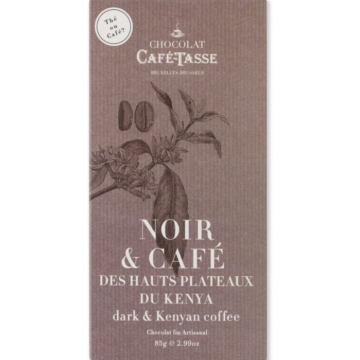 Tablette de chocolat Noir & Café Kenya