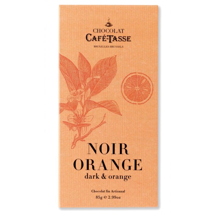 Chocolat Café Tasse Noir Orange tablette